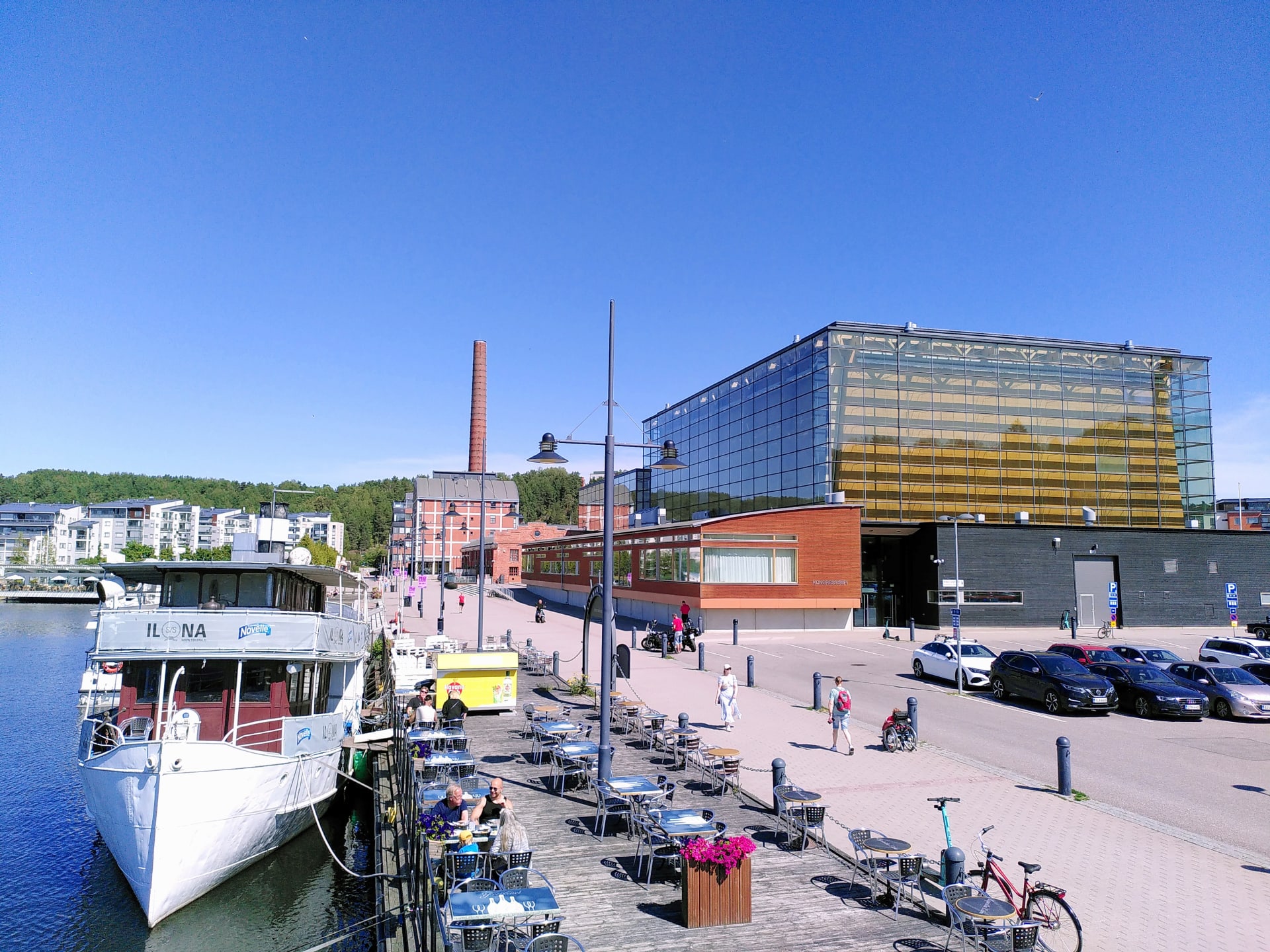 Sibelius Hall at Lahti harbour