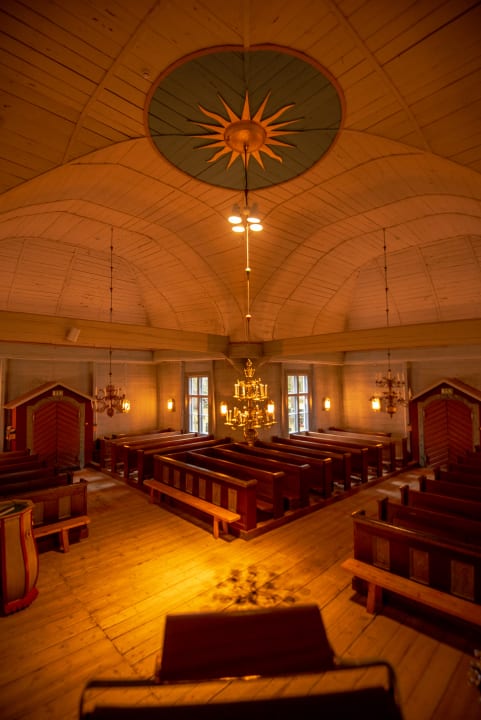 Inside the Revonlahti Church