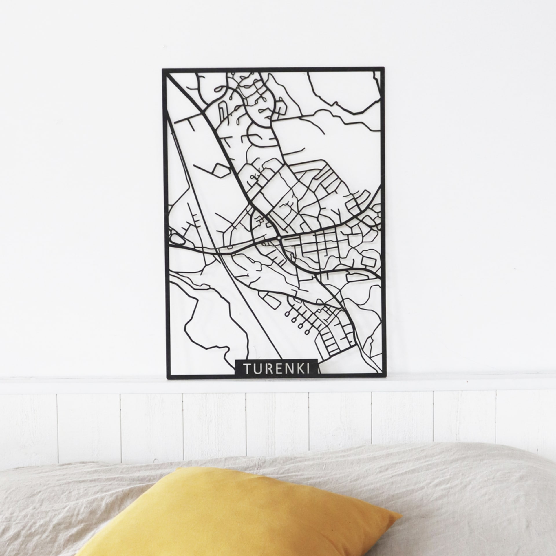 Wooden citymaps 