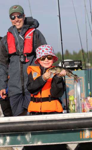 Children's Birthday Party by Boat, Fishing 