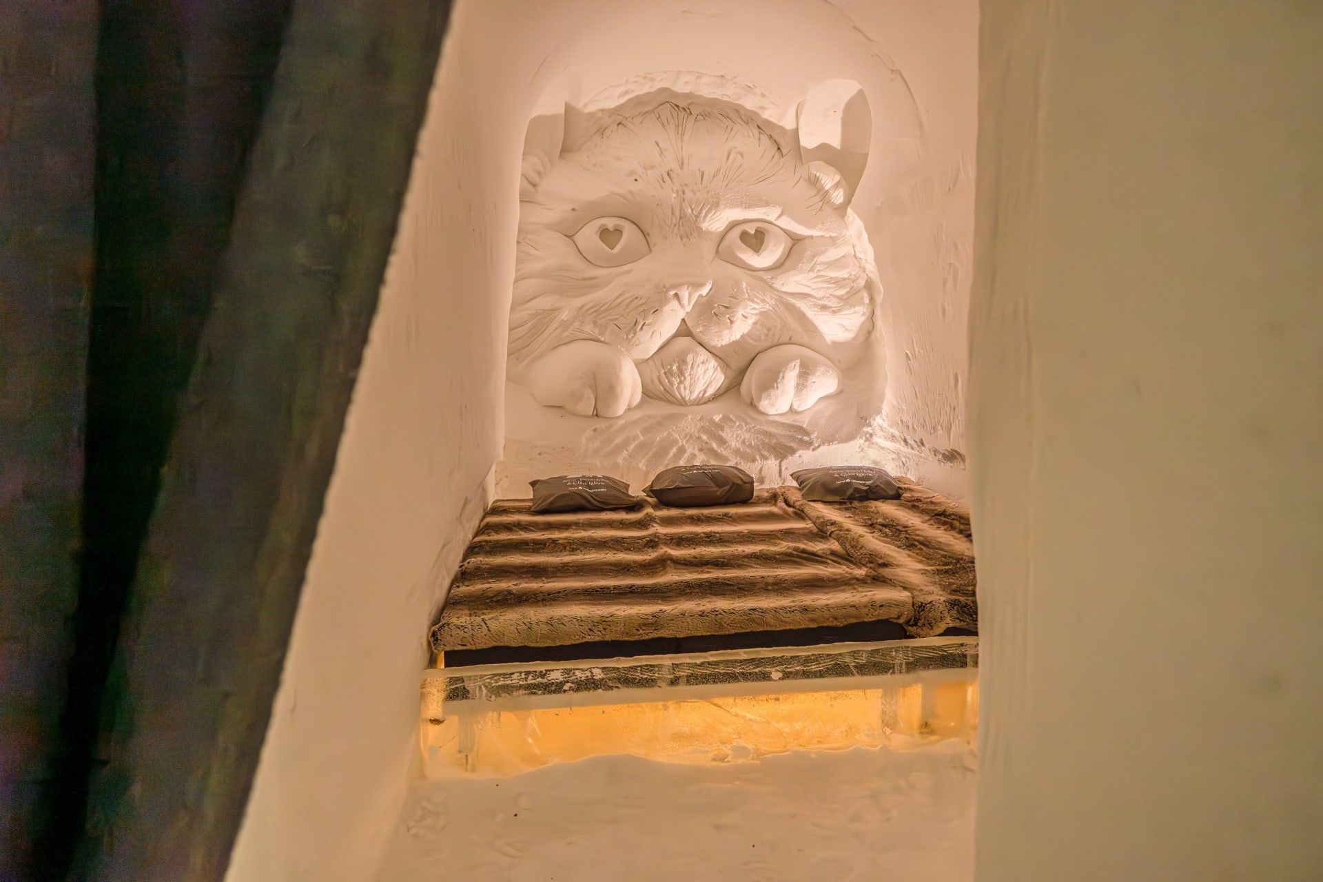 A SnowHotel superior room