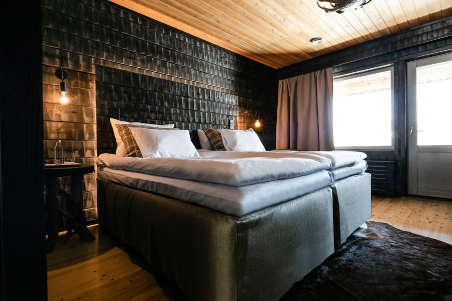 Private room for two at Sunday Morning Resort at Pyhä-Luosto, Lapland, Finland