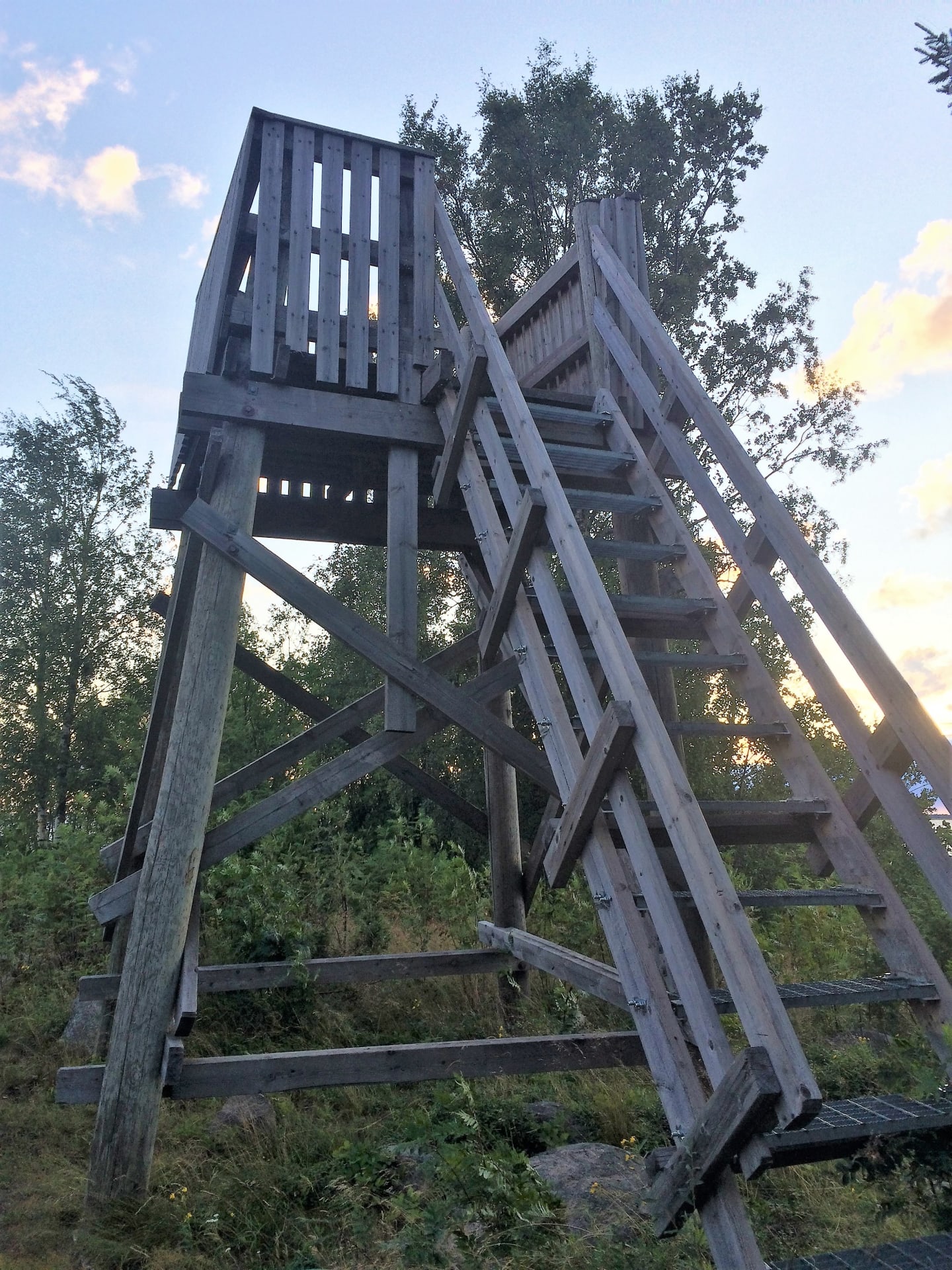 Letonniemi bird watching tower.