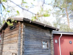 Sahanlahden savusauna Saimaalla Puumalassa