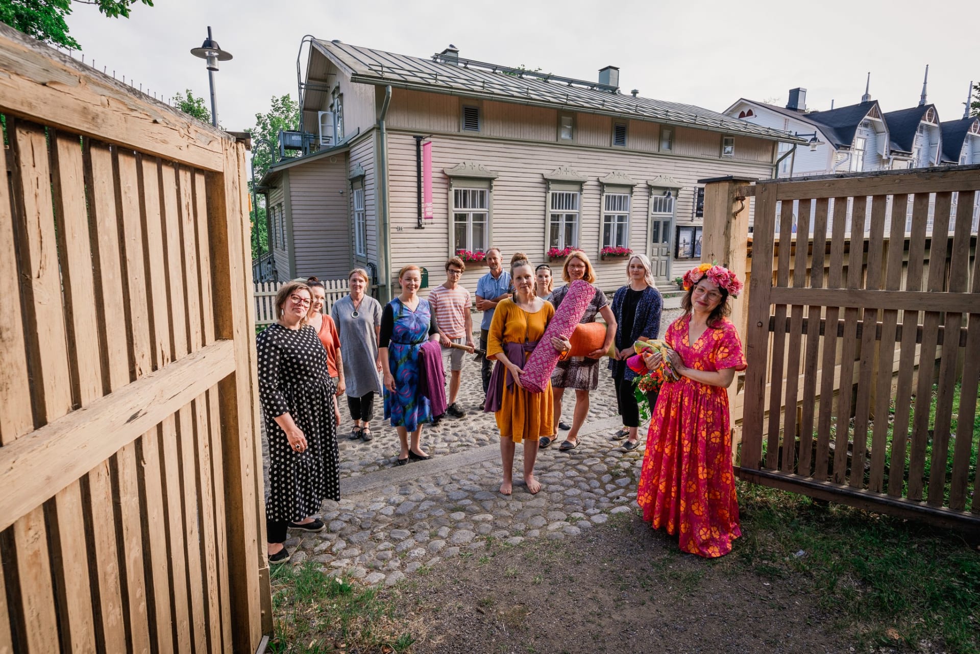 Historical old Savonlinna - Linnankatu (Castle Street)