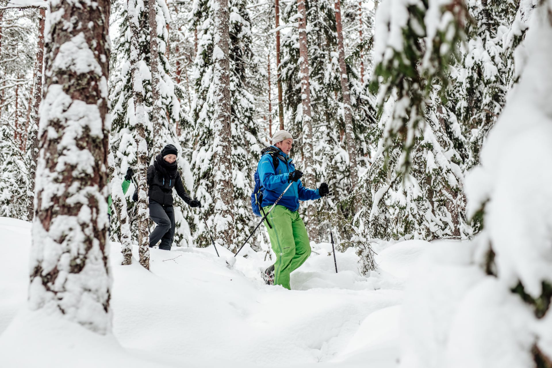 Private Nuuksio Winter Walk and Campfire | Visit Finland