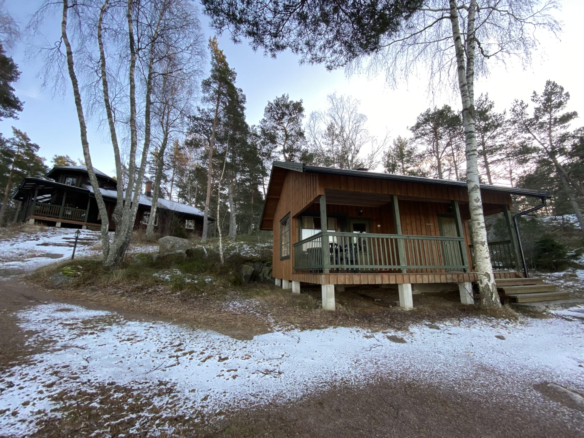 Sauna and cottage