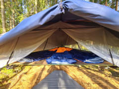Tentsile-teltta sisältä