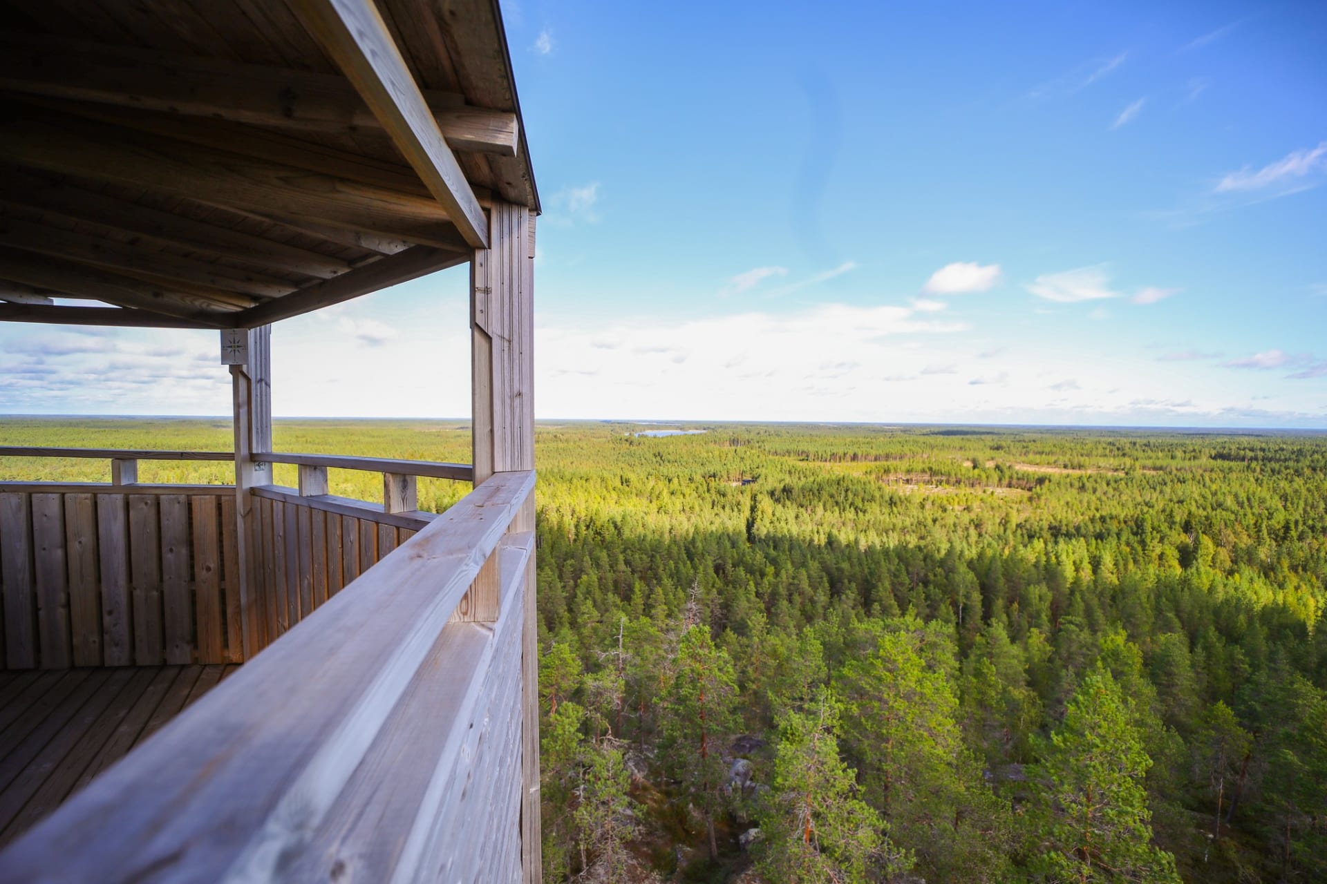 View from Käskyvuori observation tower