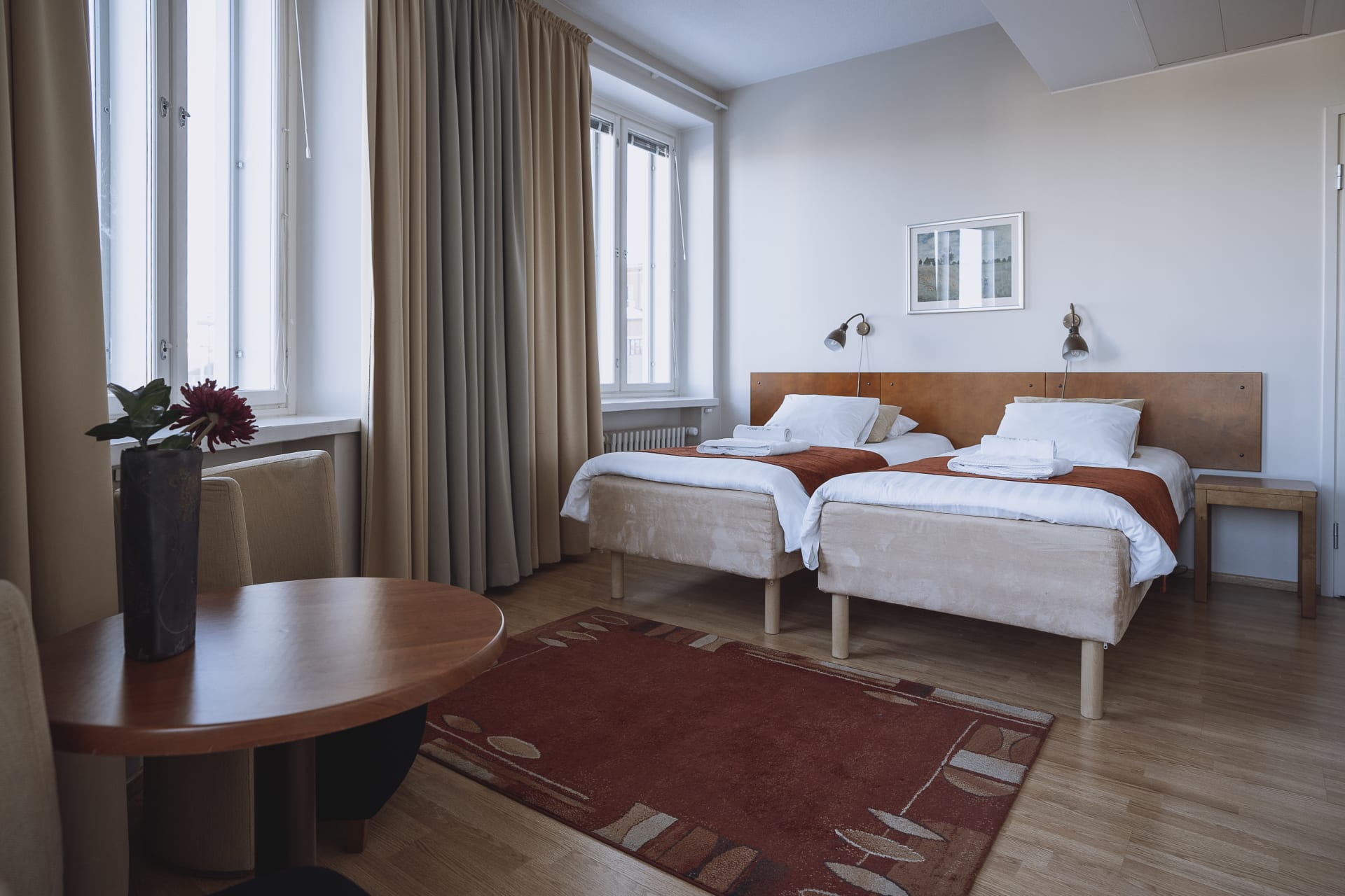 Double room. Double room.