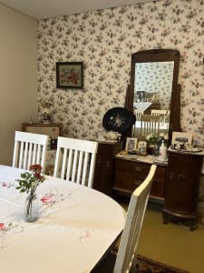 Meeting room Mummola with romantic and old-fashioner interieur.