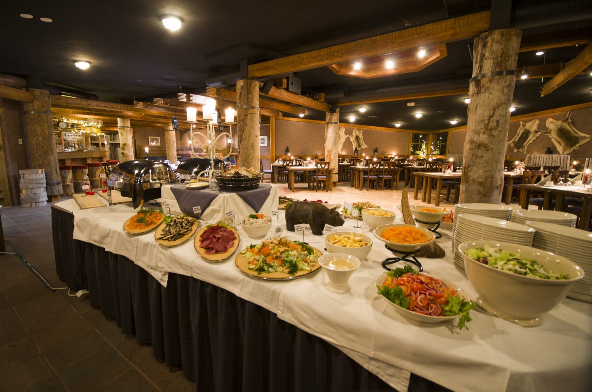 Lappish Wild Food dinner in Kuusamo