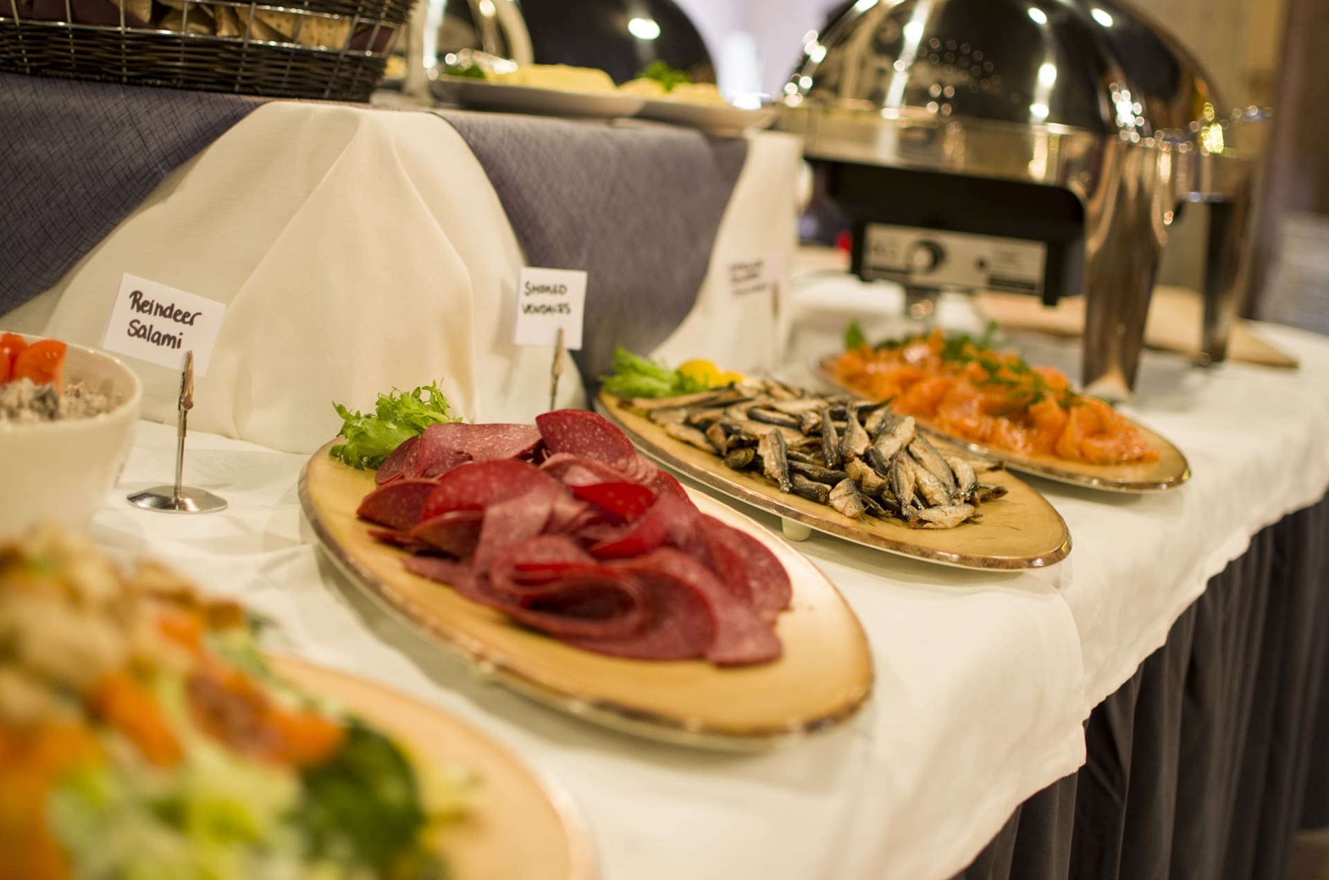 Lappish Wild Food dinner in Kuusamo