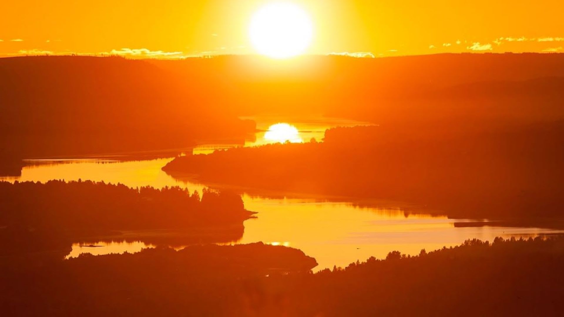 Midnight sun