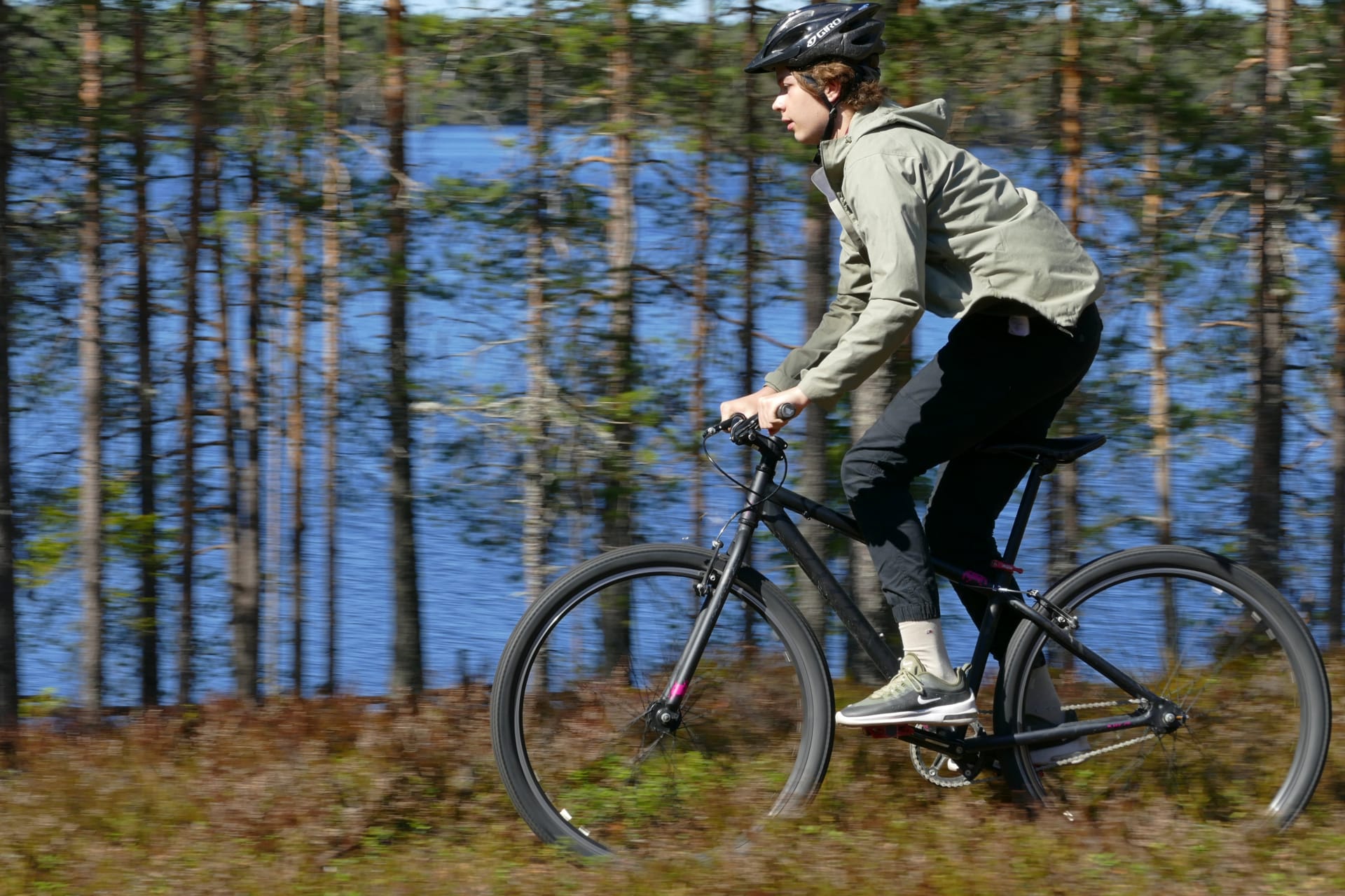 Metsäkartano Youth Centre camp school activity biking