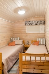 Three bedrooms in cottage Merta at Jokiniemen matkailu