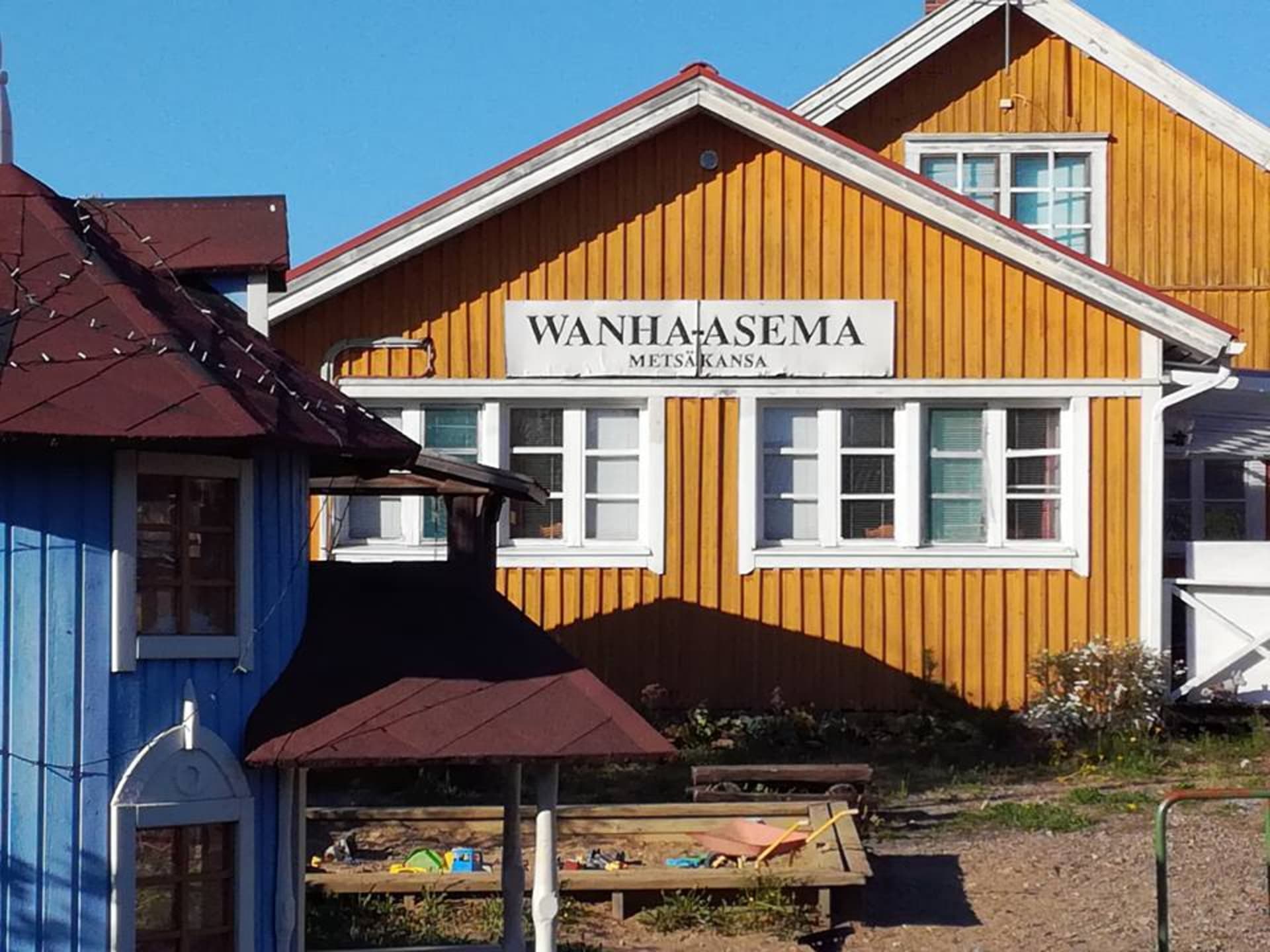 Wanha Asema is old railwaystation