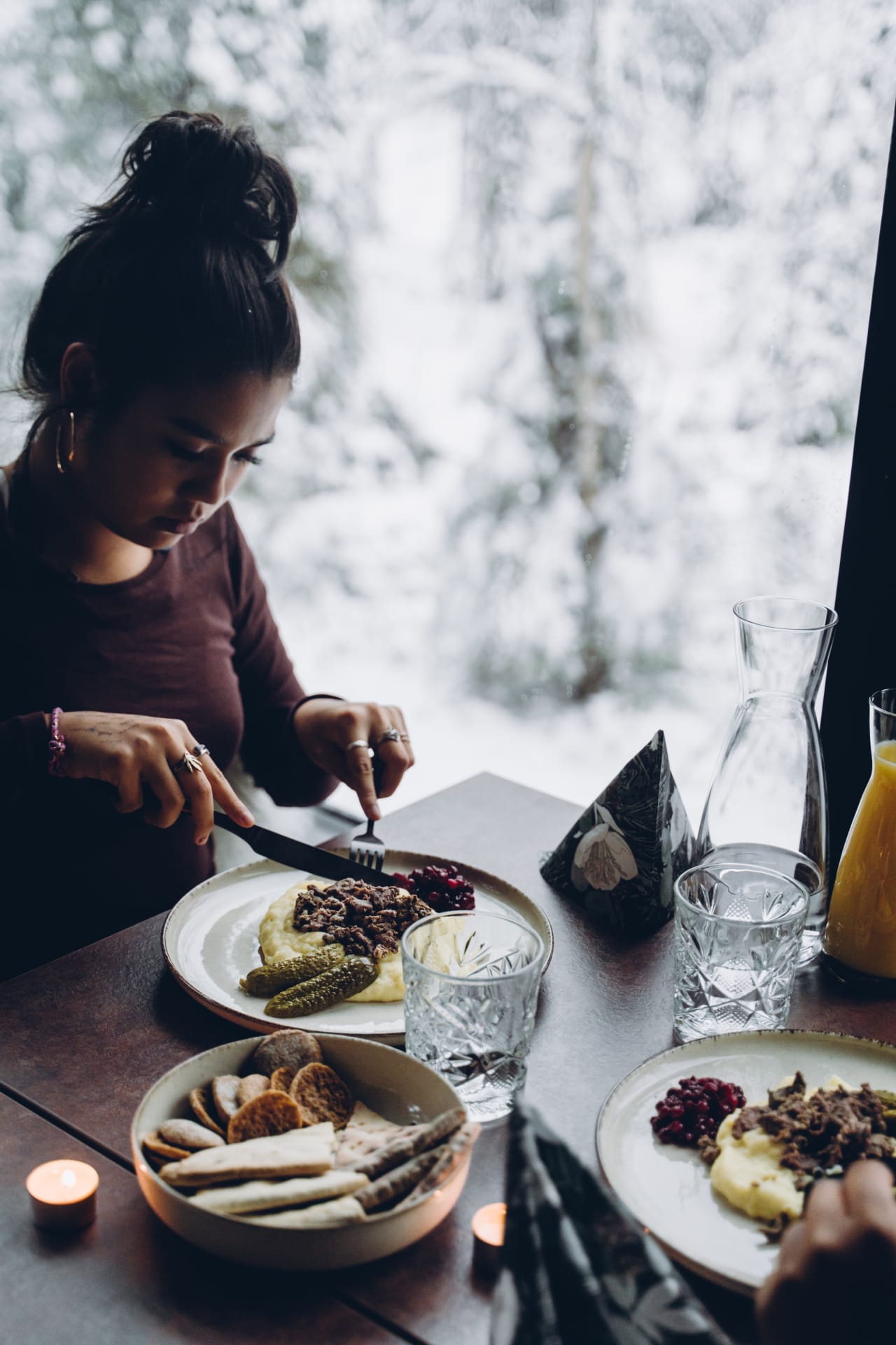 3-course dinner at Lappish Hut Restaurant Kataja