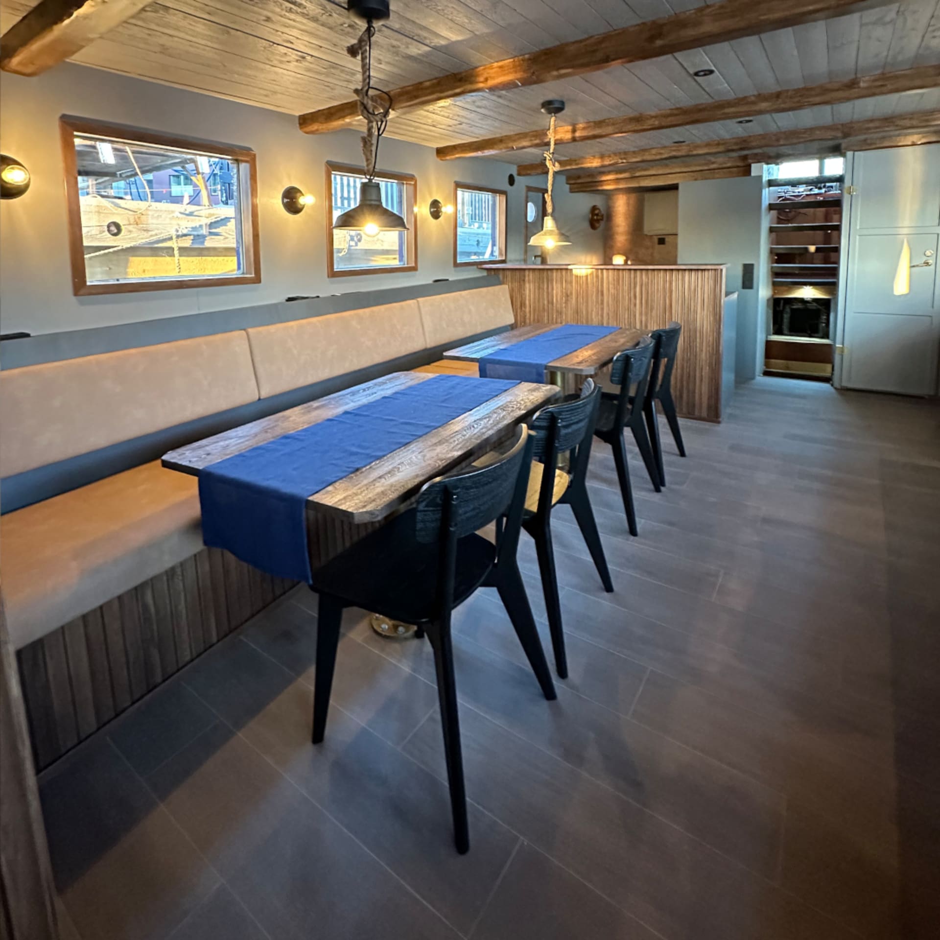 Sea Oulu m/s Crescendo Saloon and Kitchen