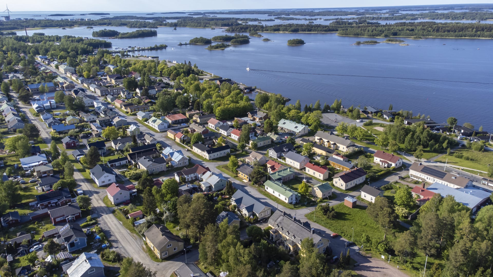 Reposaari residential area