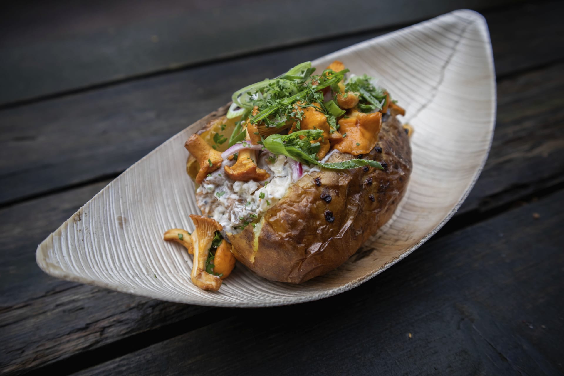 Cafe Haukka oven baked potato