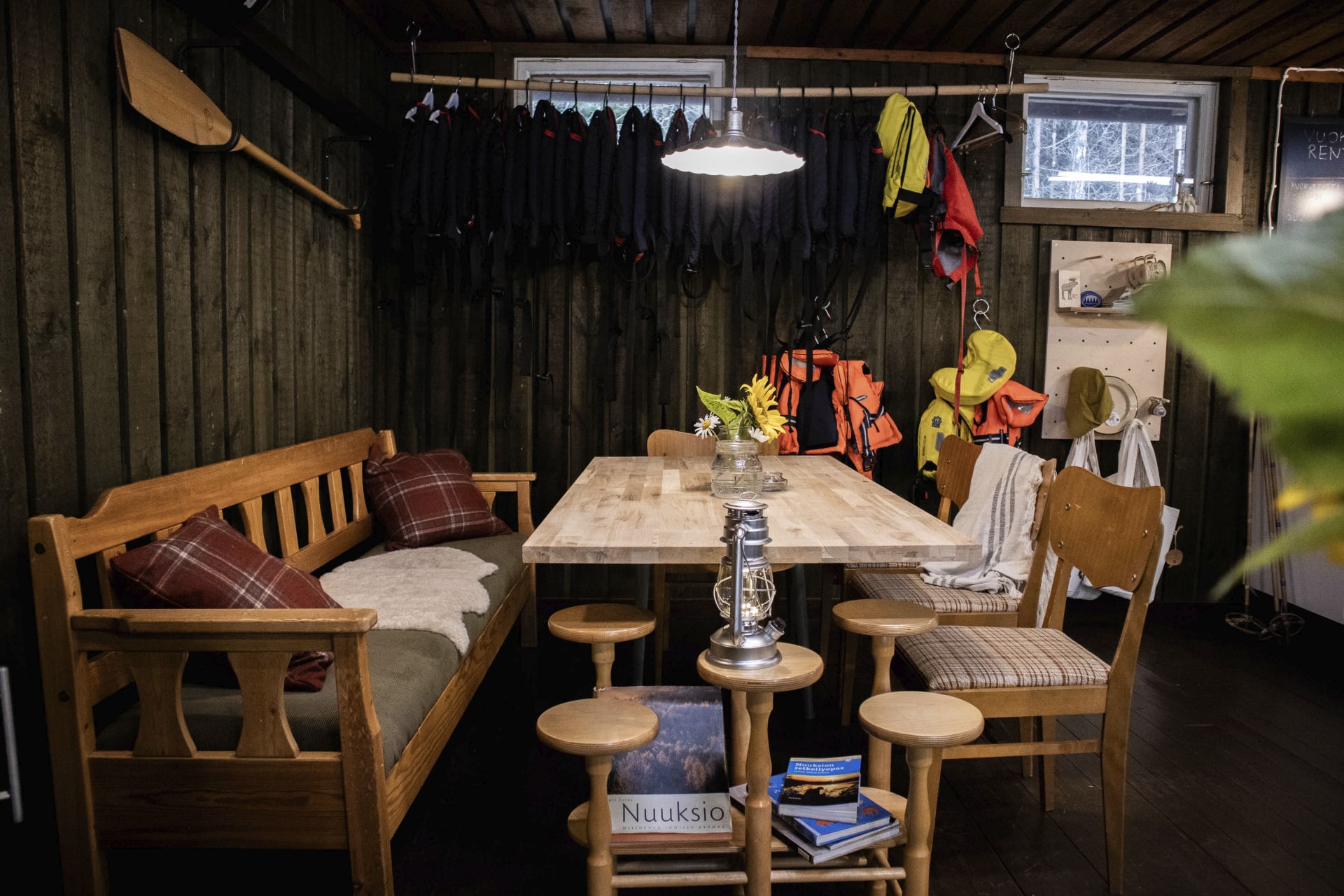 Cafe Haukka interior