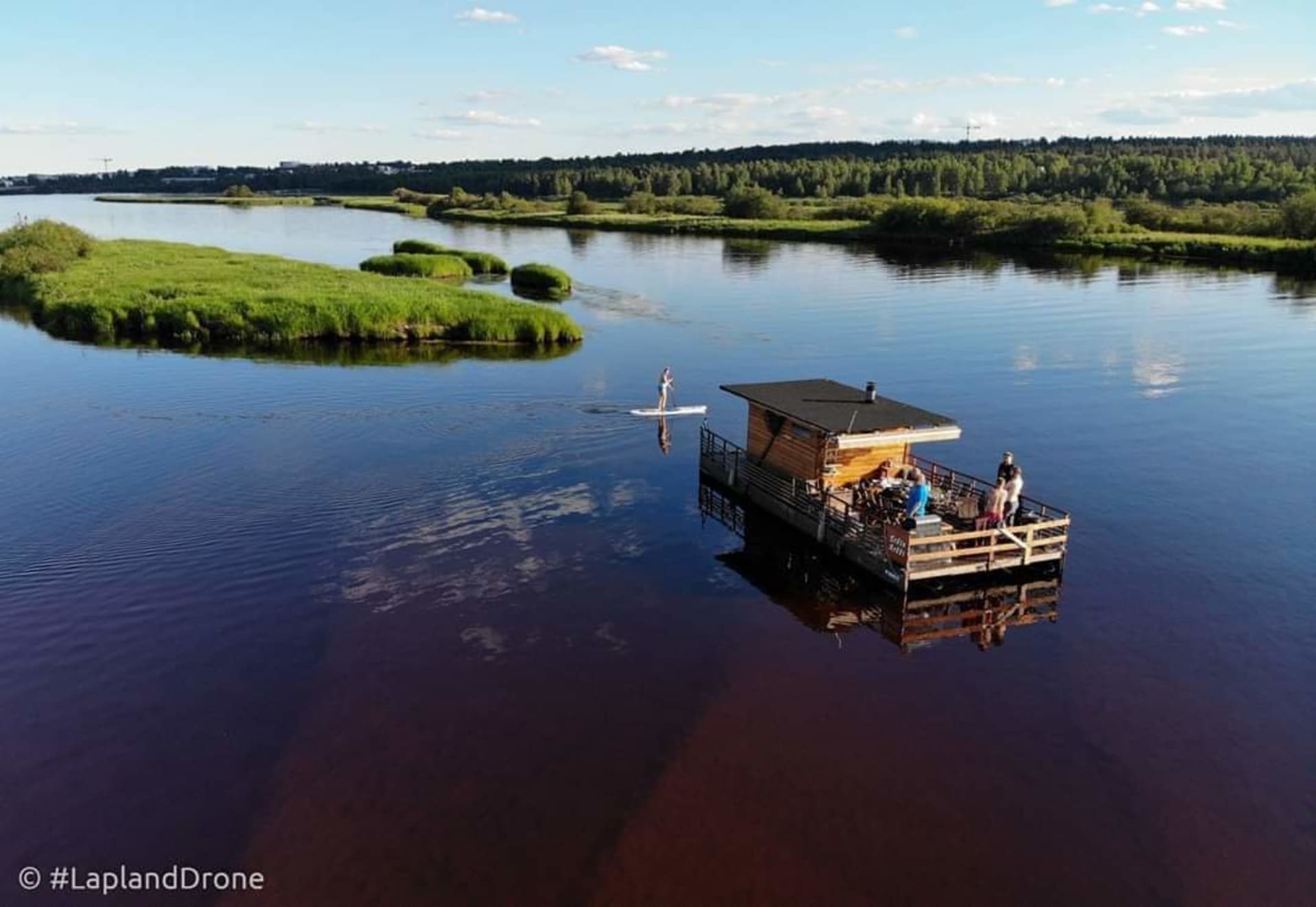Sauna cruise on the beautiful rivers of Rovaniemi Visit Finland