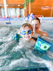 Kylpylässä viihtyy koko perhe