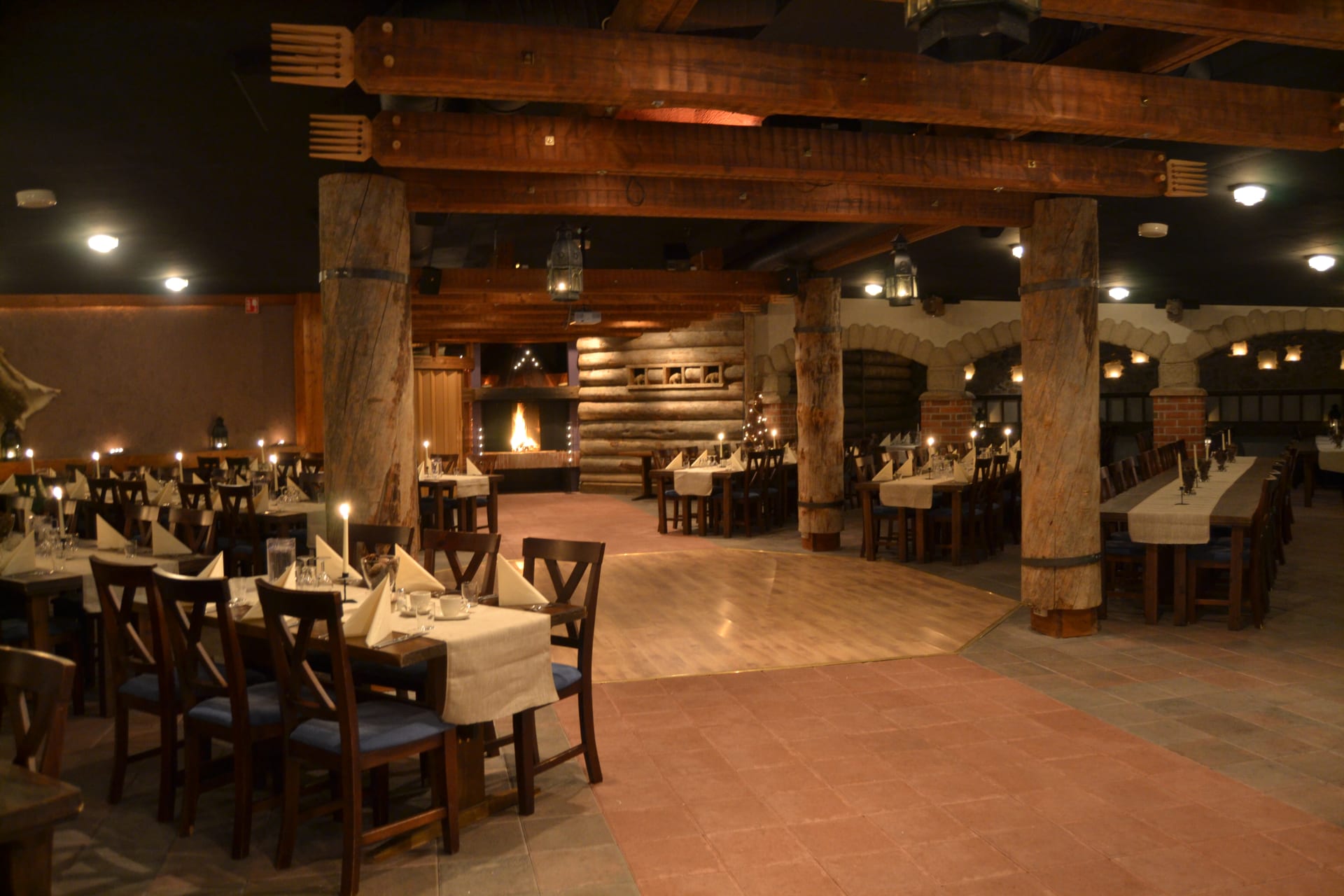 New Year's Dinner in Kuusamo