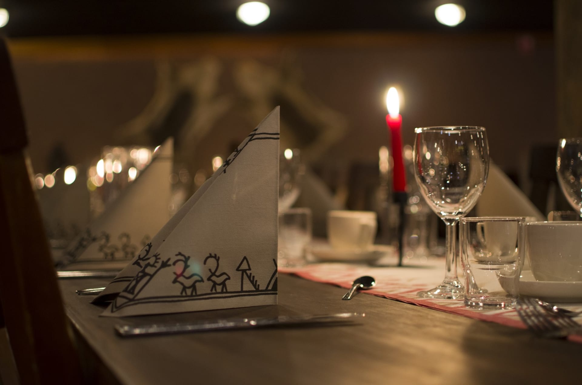 New Year's Dinner in Kuusamo