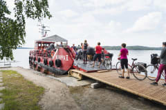 The ferry at the archipelago route