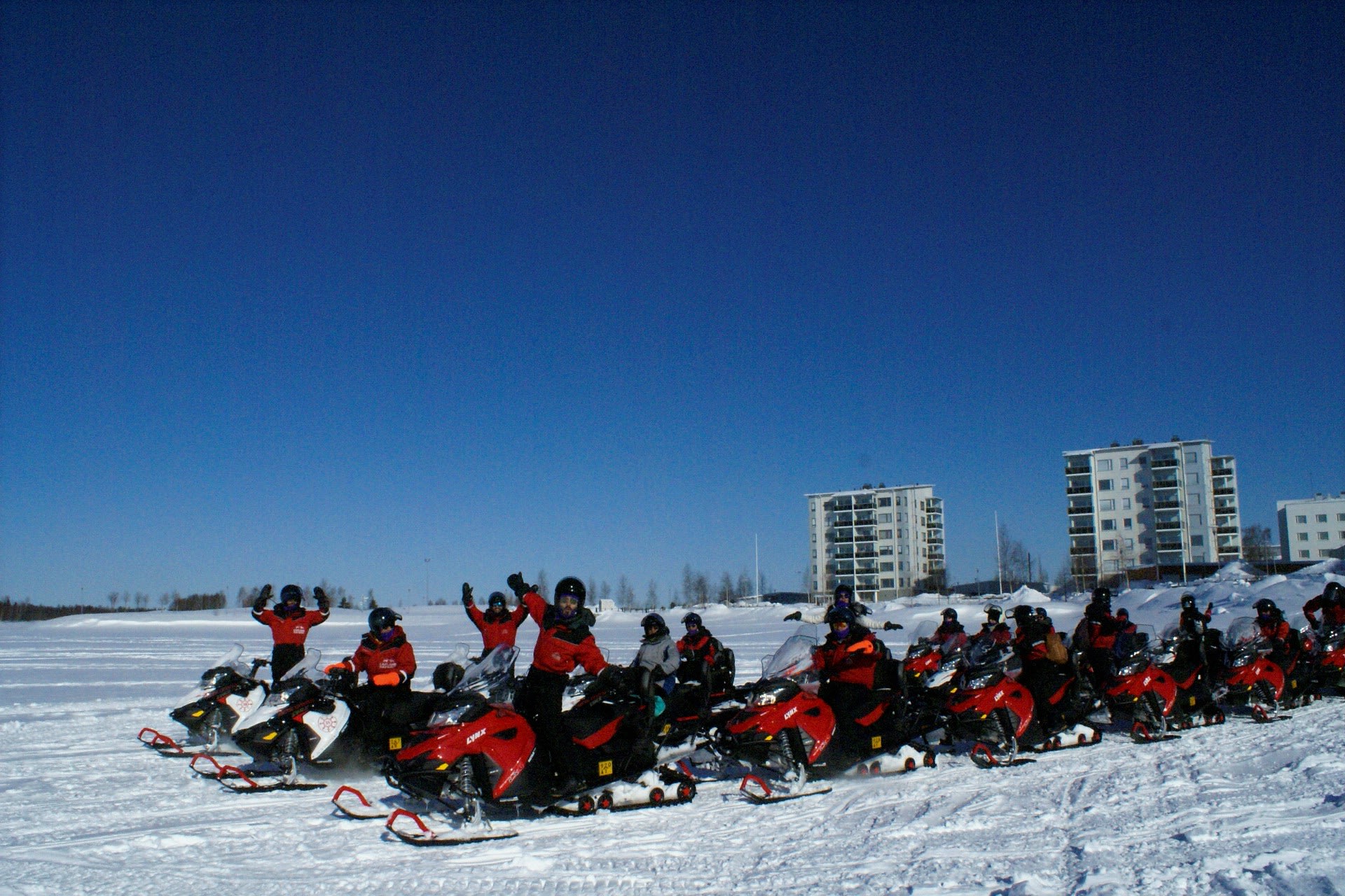 Snowmobiling Kemi