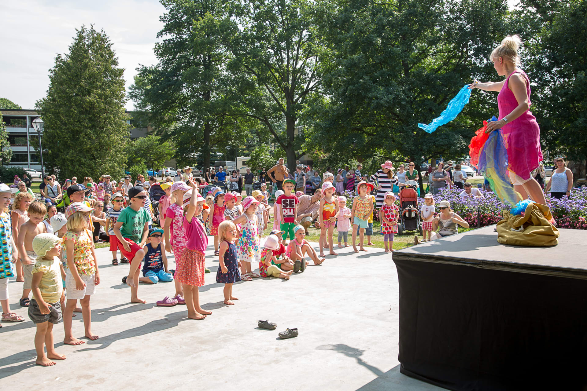 Sleepyhead Day's concert in Kirkkopuisto Sleepyhead Day's concert in Kirkkopuisto