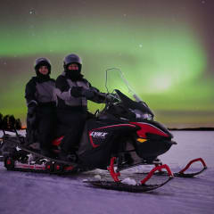 Snowmobiling