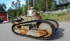 Renault F.T. Modèle 1917 The first tank ever purchased to the Finnish Armed Forces in 1919