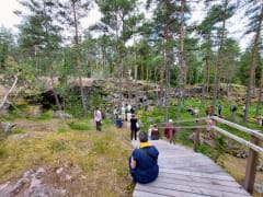 Outdoor concert Pyterlahti Granite Quarry