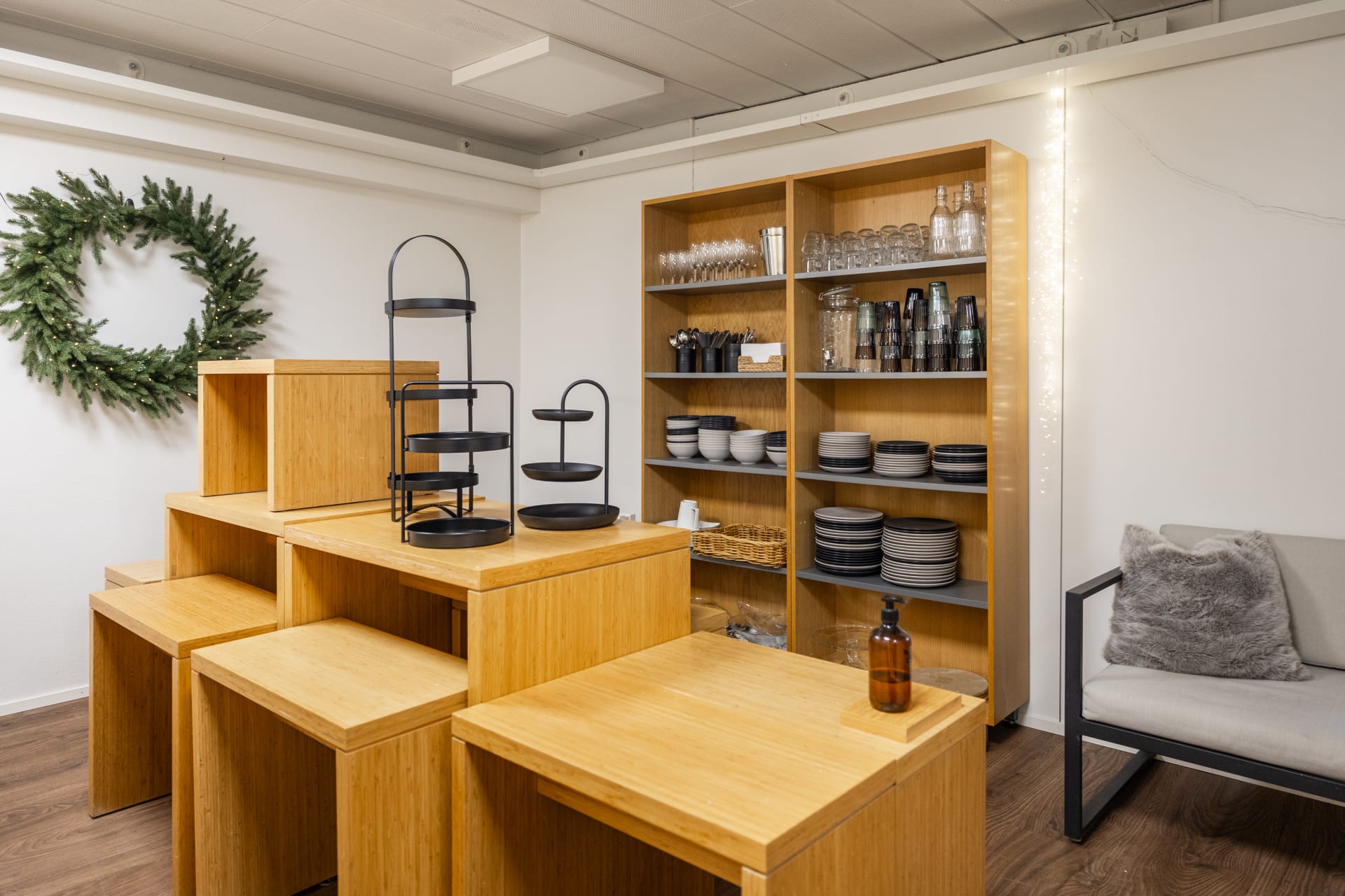 Backstage / Catering area.
