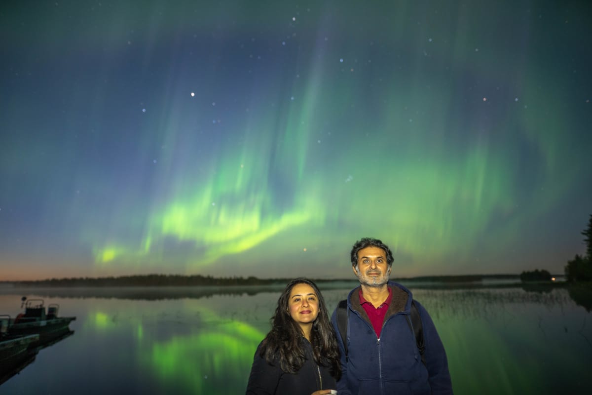 Northern Lights Wilderness Tour in Rovaniemi