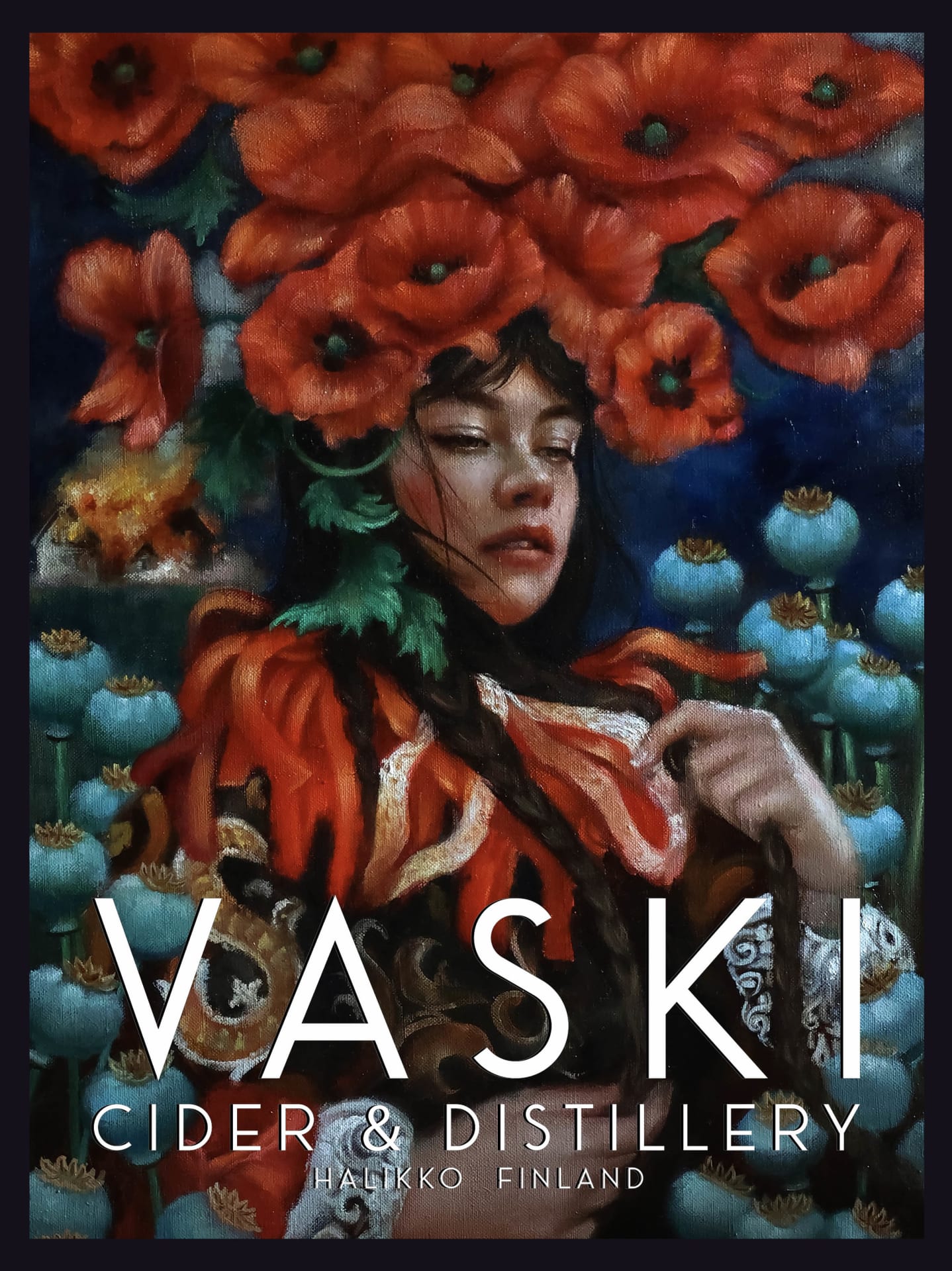 Emmi Mustosen taide on isossa roolissa Vaski Ciderin toimintaa