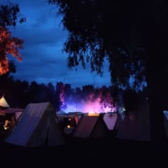 Viking campsite
