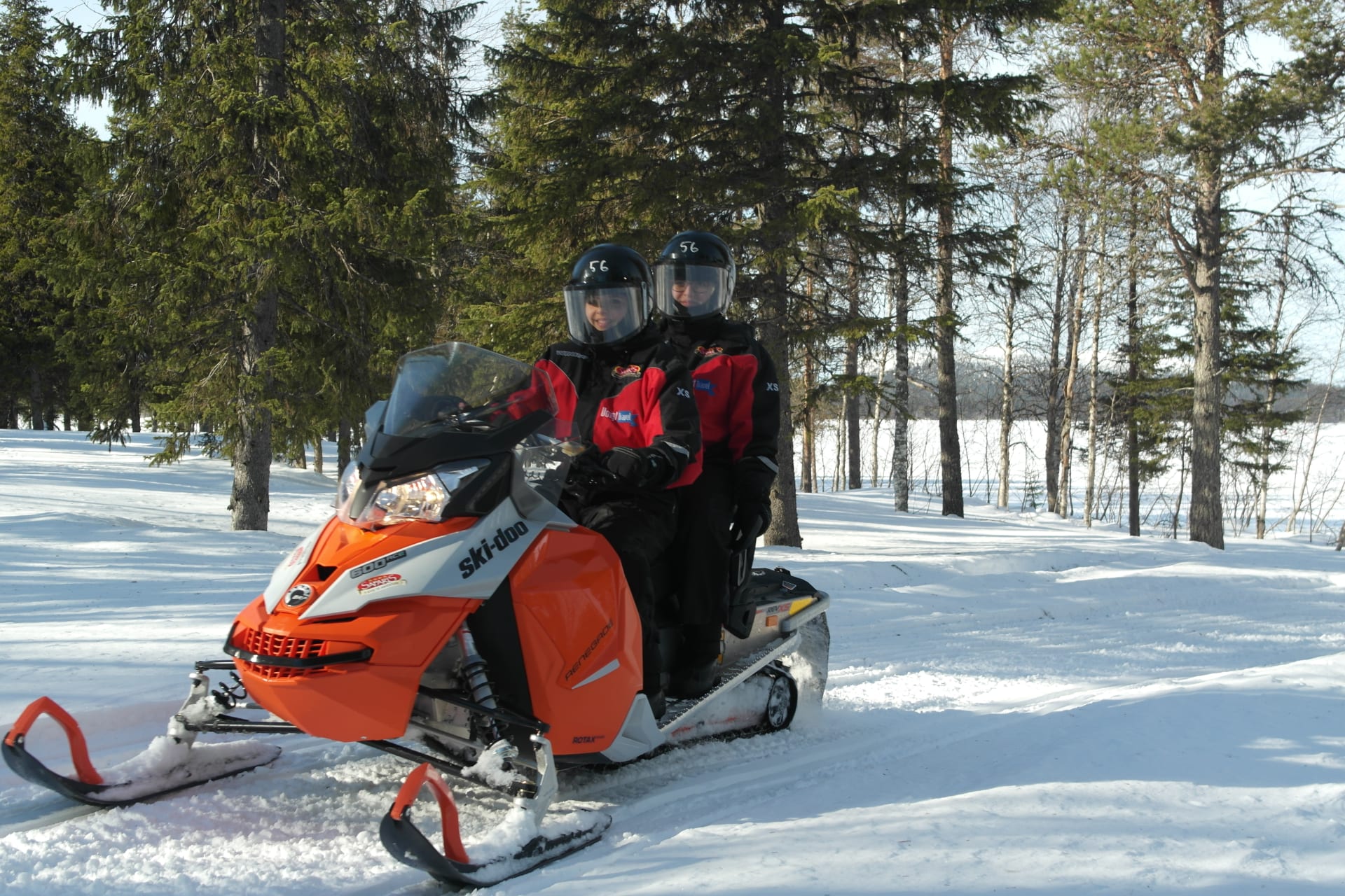 Snowmobile safari in Kuusamo
