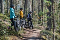 A Guided Mountain Biking Trip in Northern Finland