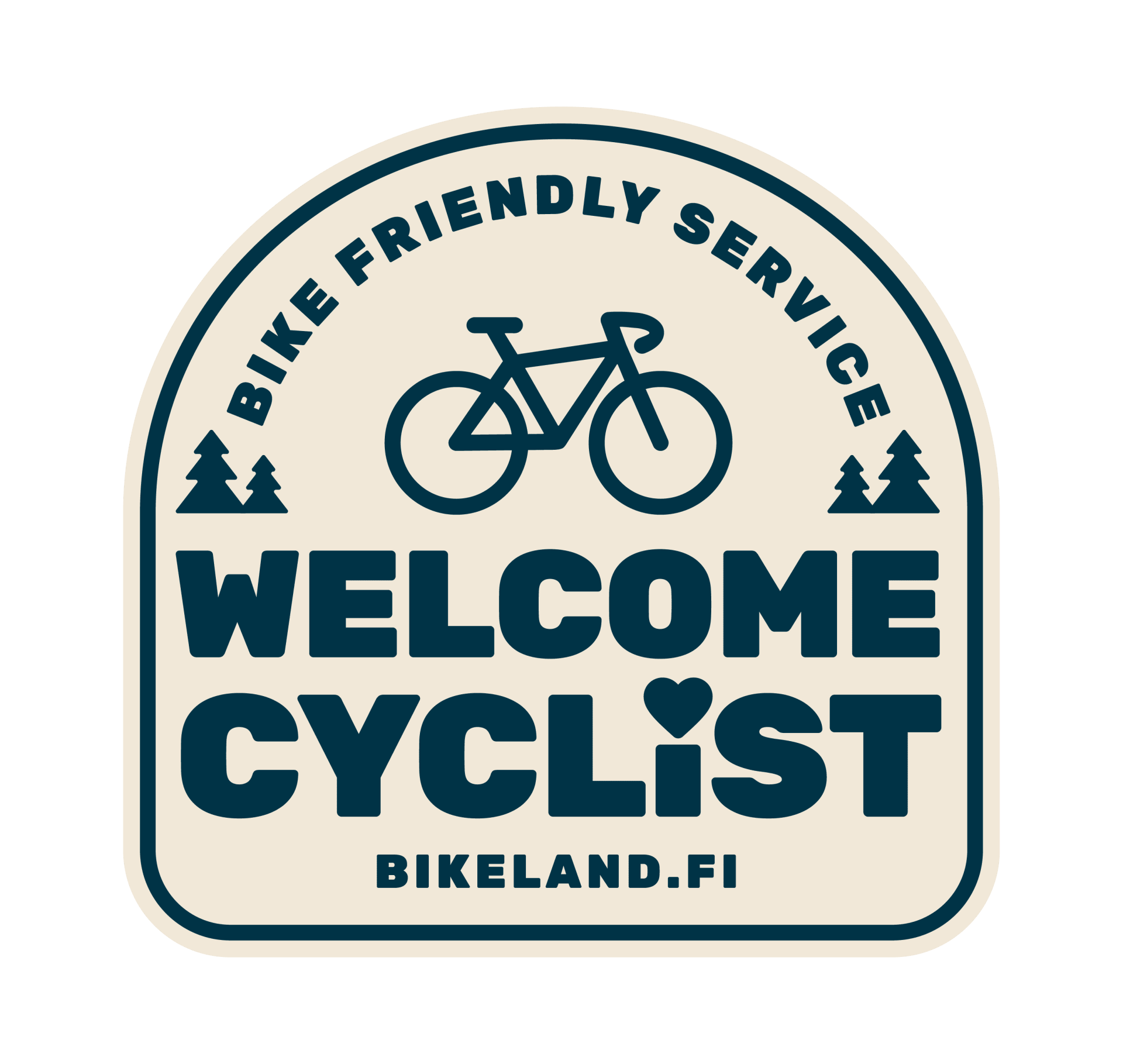 Welcome cyclist / Tervetuloa pyöräilijä