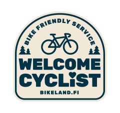 Welcome cyclist / Tervetuloa pyöräilijä
