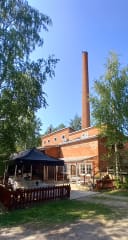 The power plant of the former sawmill