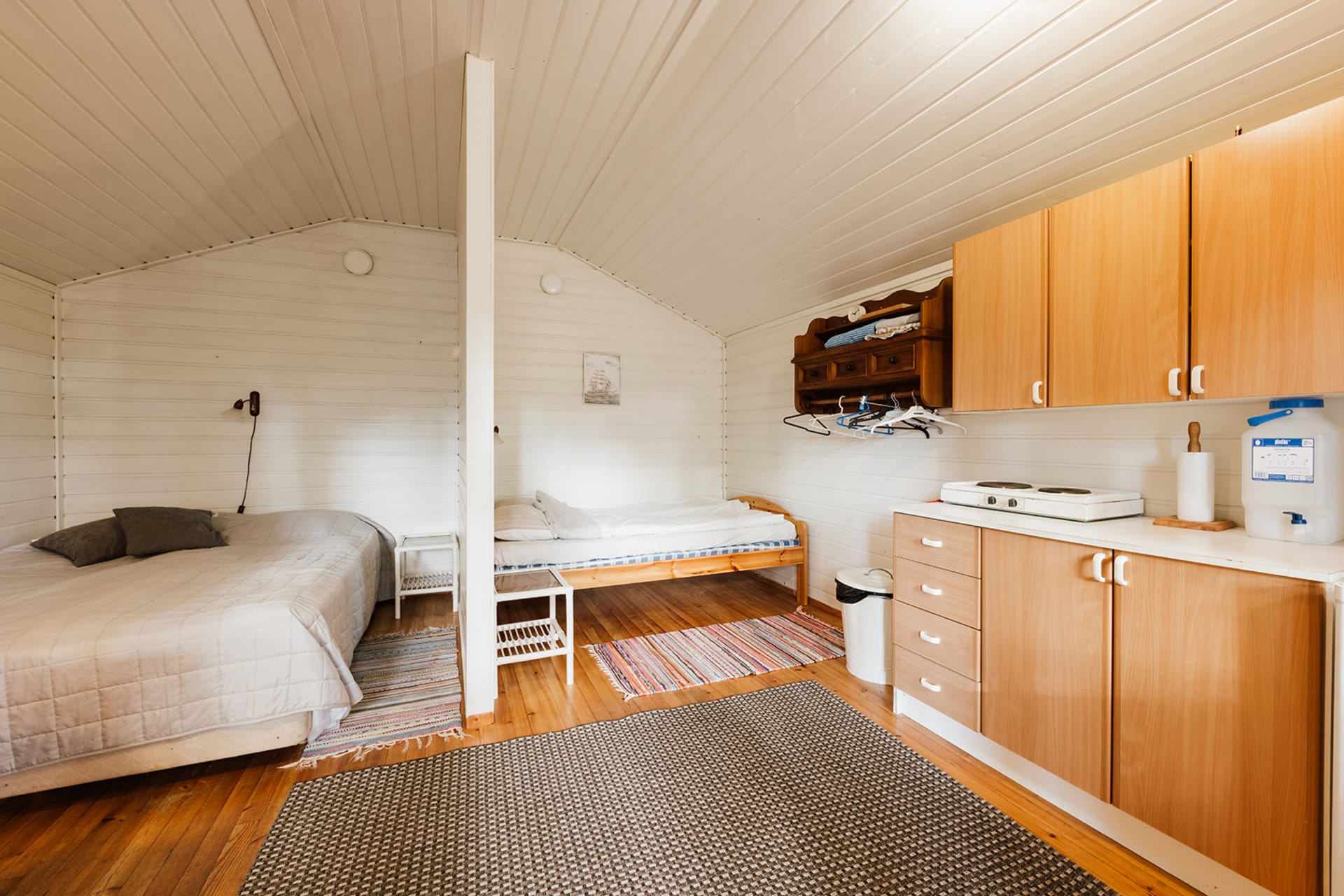 The campsite is open and some of the cottages can be rented all year round