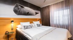Superior -rooms are decorated with Lake Saimaa themes