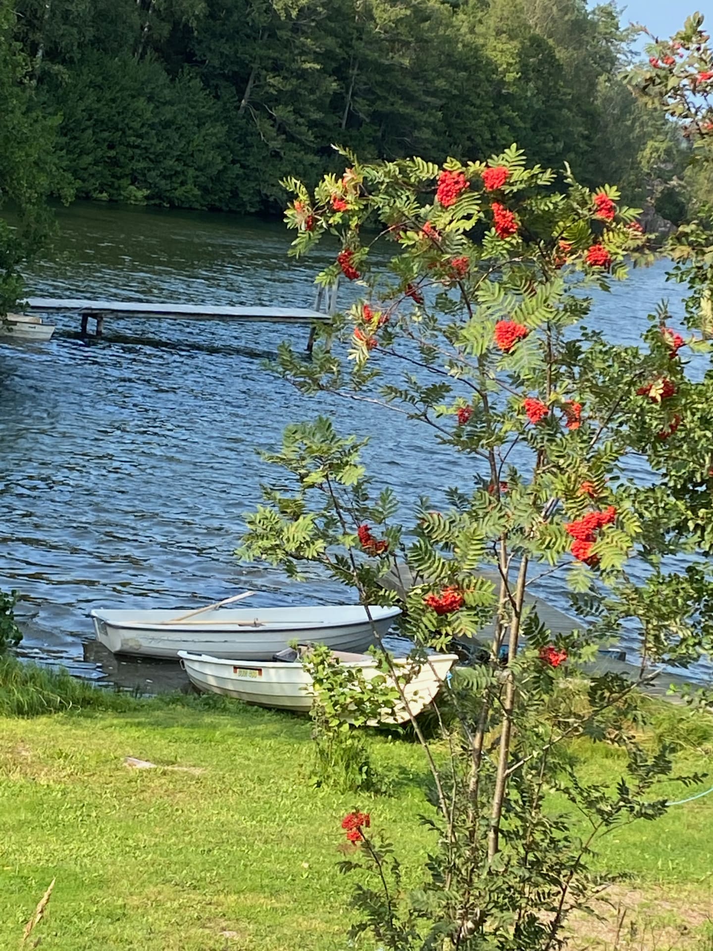 You can use boat in the lake