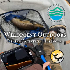 Opastettu 2h soutukalastusretki Heinolan urheilukalastusaluelle yhdelle tai kahdelle henkilölle