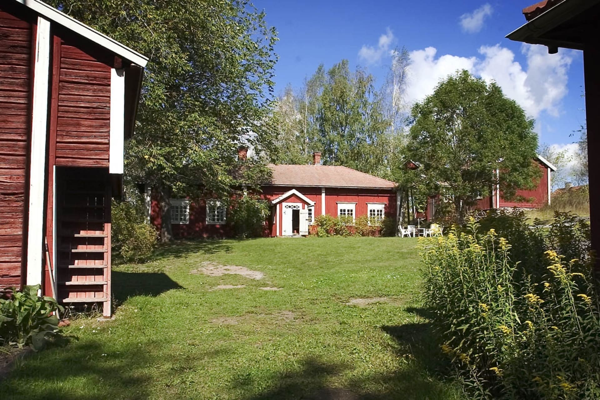 The beautiful Local History Museum is just a stone throw away from the commercial center in the town of Pargas